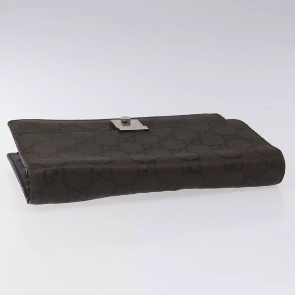 GUCCI GG Canvas Clutch Bag Brown Auth ep8047 - Picture 7 of 16
